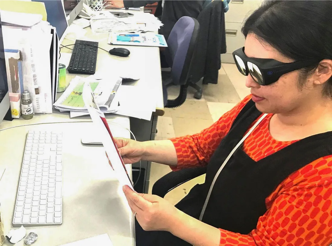 色弱模擬フィルタ「バリアントール」