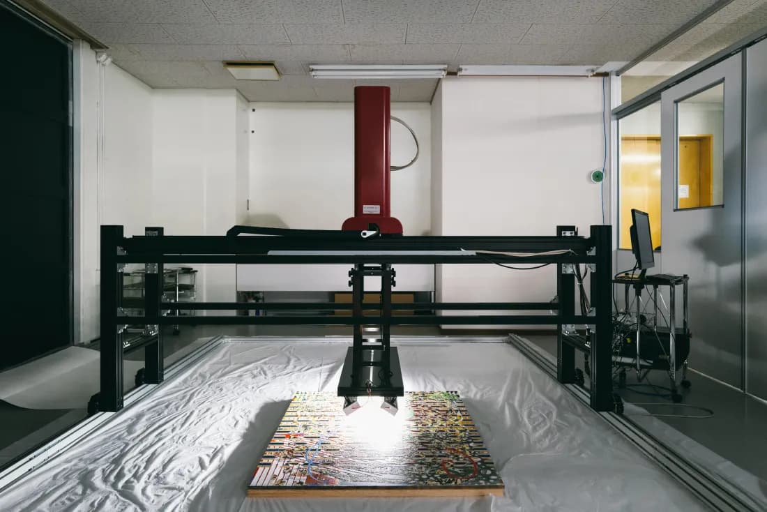 Gigapixel Art Scanner